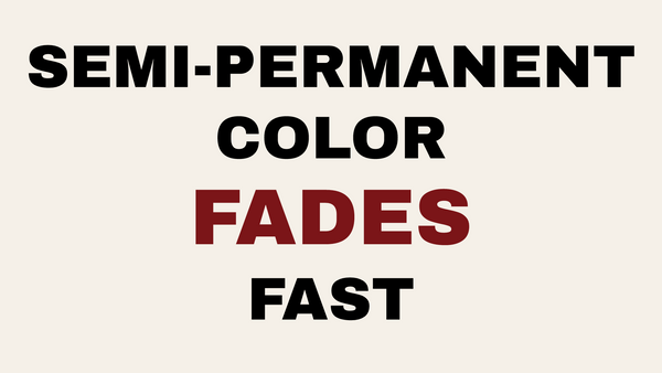 Semi-permanent hair color fading solutions at The Warehouse Salon