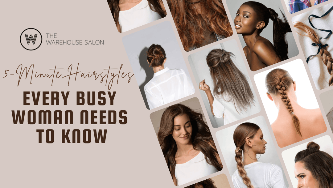 5-Minute Hairstyles Every Busy Woman Needs to Know