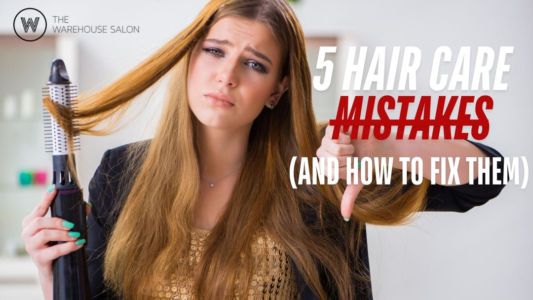 5 Common Hair Care Mistakes