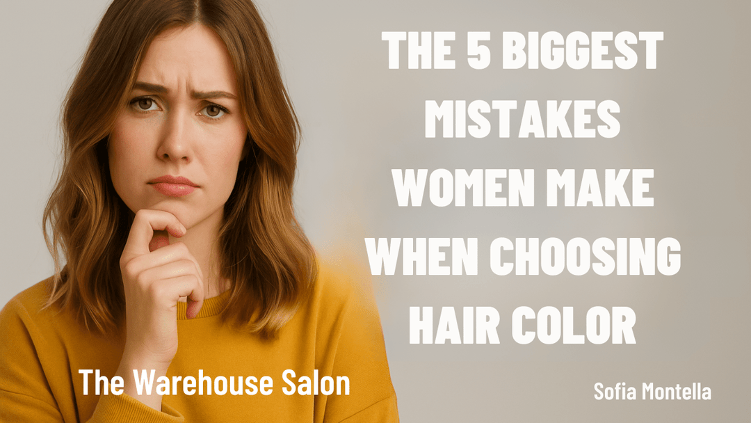 The 5 Biggest Mistakes Women Make When Choosing Hair Color