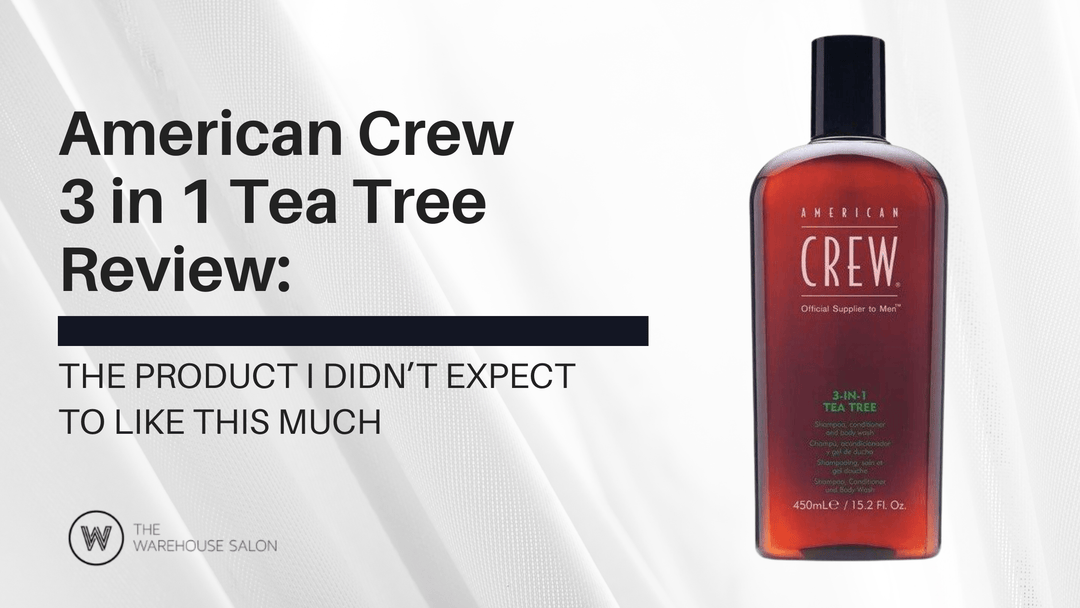 Honest review of American Crew 3 in 1 Tea Tree shampoo and body wash