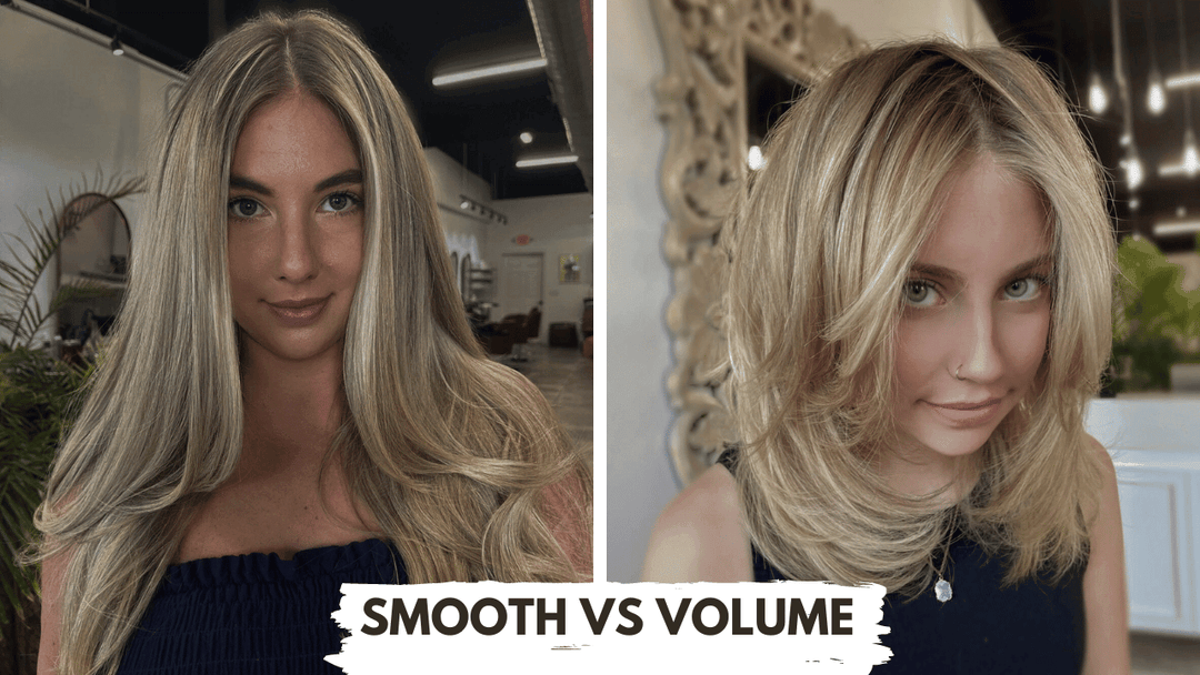 What's Your Blowout Style? Smooth and Sleek vs. Voluminous Blowout Routine
