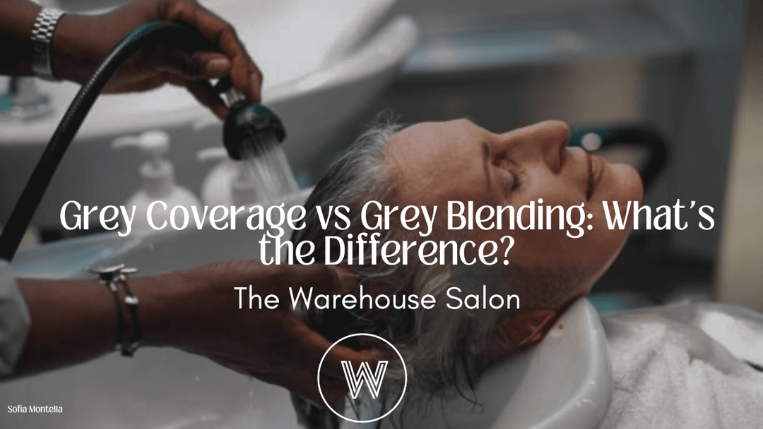 Grey Coverage vs Grey Blending: What's the Difference? at The Warehouse Salon, Fairfield NJ