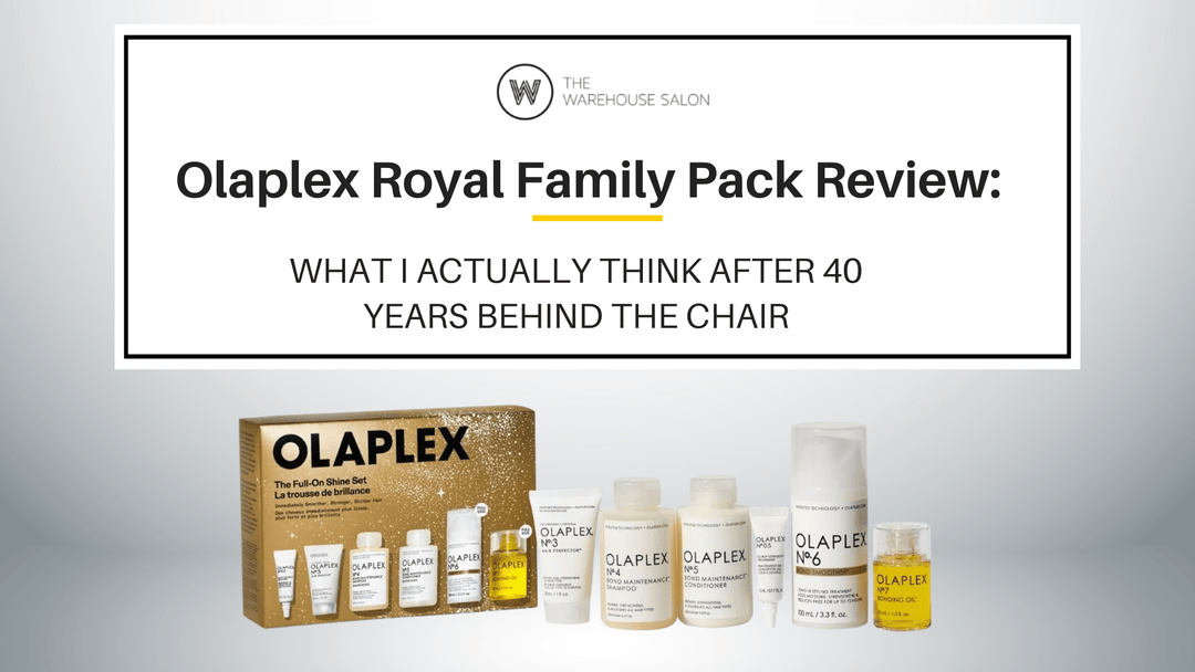 Olaplex Royal Family Pack for complete hair repair treatment