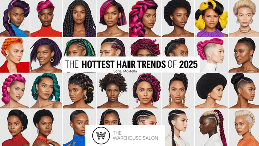 Out with the old, in with the new... HAIR! at The Warehouse Salon, Fairfield NJ