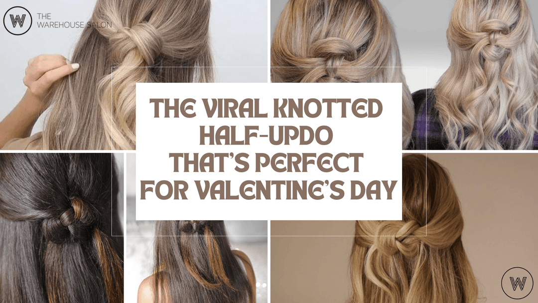 The Viral Knotted Half-Updo That’s Perfect for Valentine’s Day