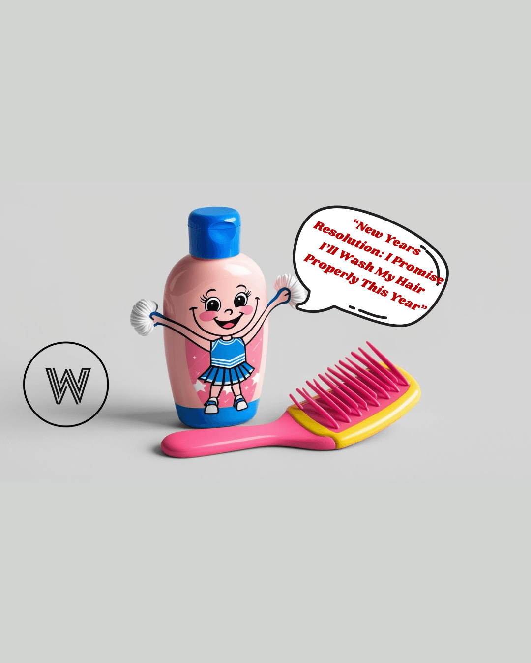 New Year’s Resolution: “I Promise I’ll Wash My Hair Properly This Year”