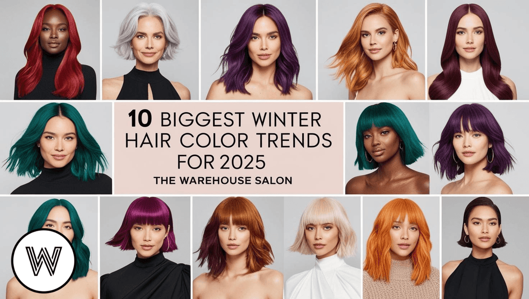 The 10 Biggest Winter Hair Color Trends for 2025 – Brought to You by The Warehouse Salon