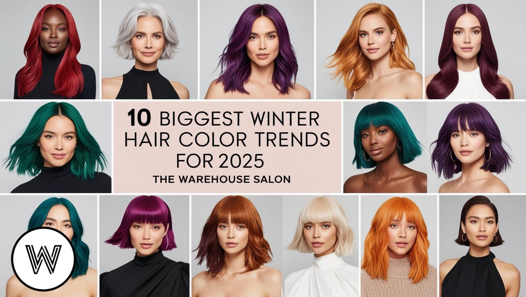 The 10 Biggest Winter Hair Color Trends for 2025 – Brought to You by The Warehouse Salon