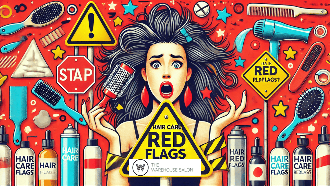 Hair Care Red Flags: Are You Accidentally Ruining Your Hair? at The Warehouse Salon, Fairfield NJ