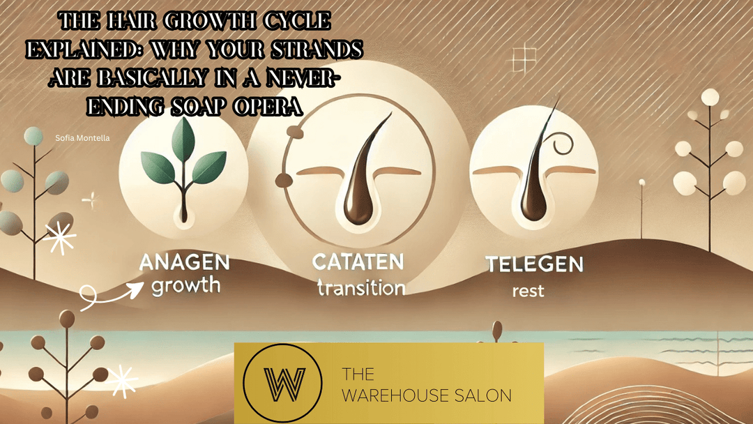 The Hair Growth Cycle Explained: Why Your Strands Are Basically in a Never-Ending Soap Ope at The Warehouse Salon, Fairfield NJ