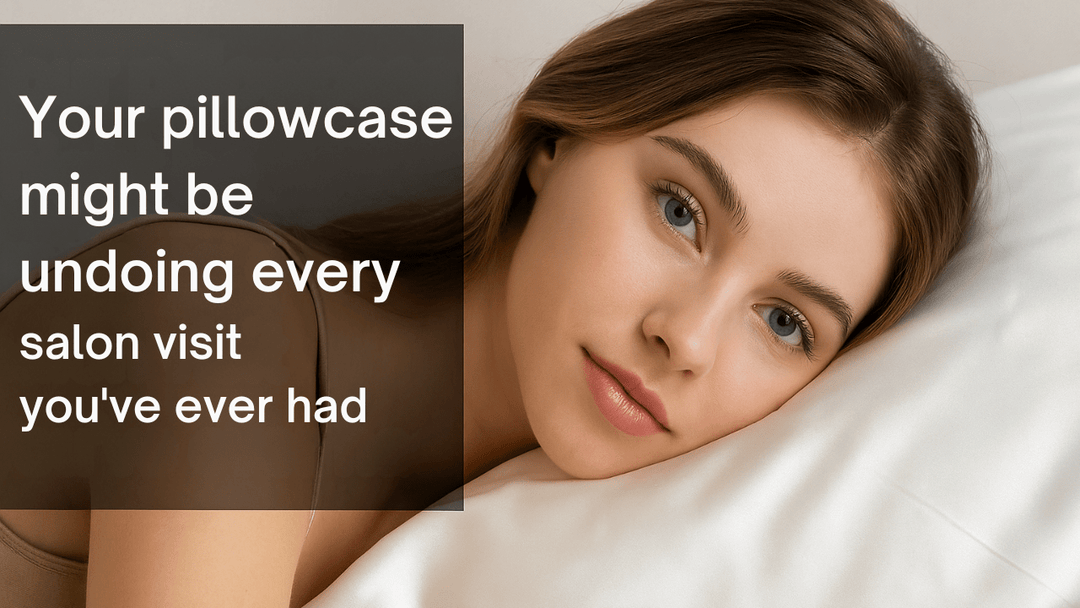 Your Pillowcase Might Be Undoing Every Salon Visit You’ve Ever Had