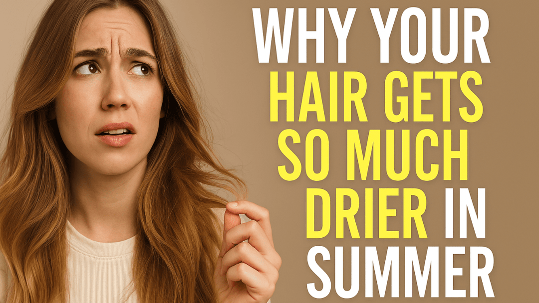 Why Your Hair Gets So Much Drier in Summer — and the One Thing You’re Not Doing About It`