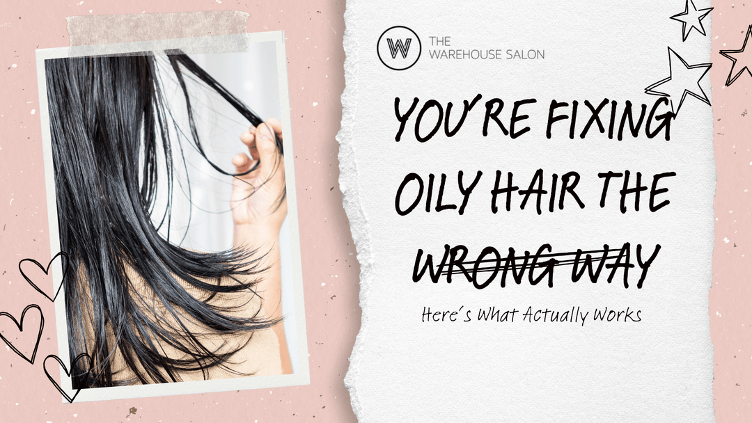 You’re Fixing Oily Hair the Wrong Way – Here’s What Actually Works