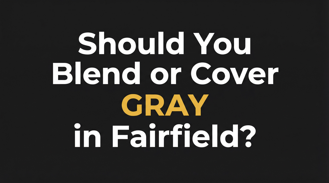 gray blending vs full coverage hair color