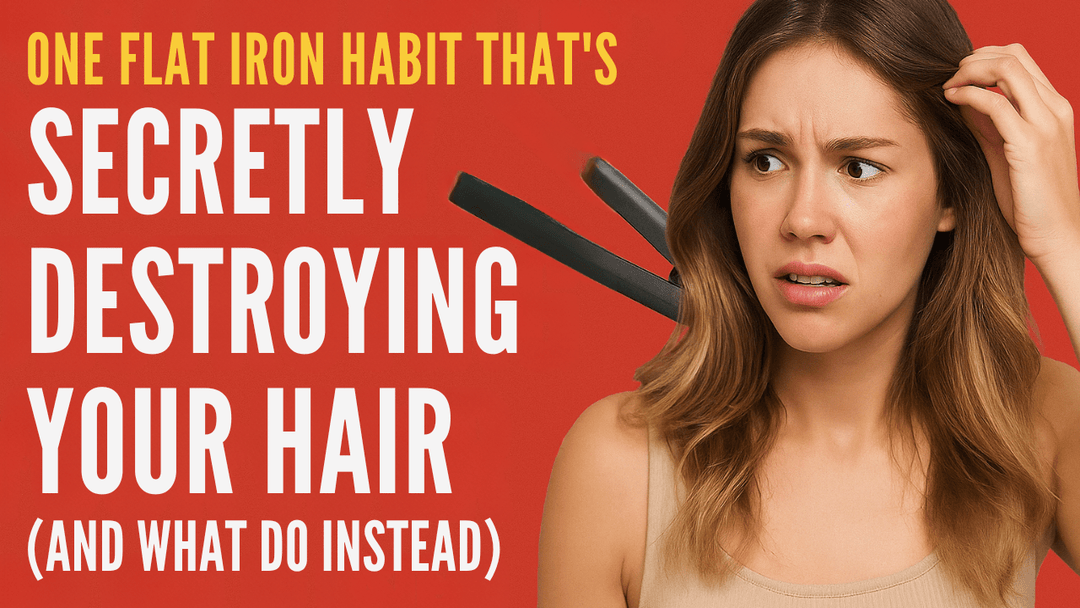 One Flat Iron Habit That’s Secretly Destroying Your Hair (And What to Do Instead) at The Warehouse Salon, Fairfield NJ