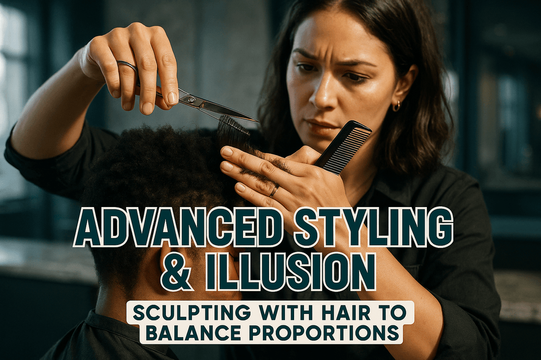 Hair sculpting techniques that enhance balance and facial proportions