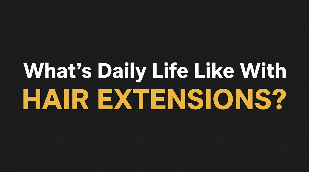 low maintenance hair extension options