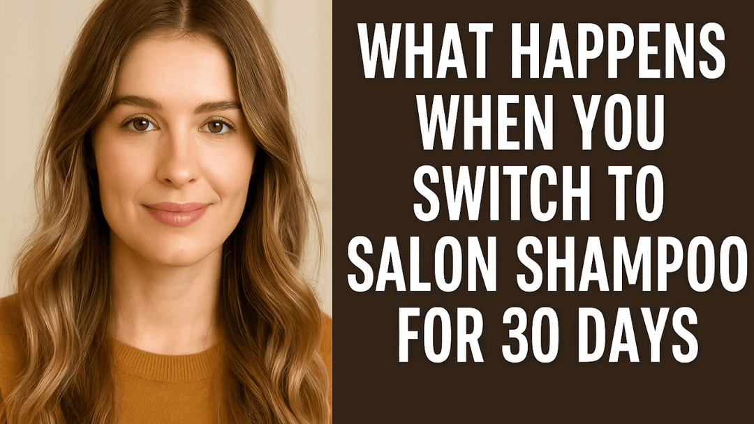 What Happens When You Switch to Salon Shampoo for 30 Days at The Warehouse Salon, Fairfield NJ