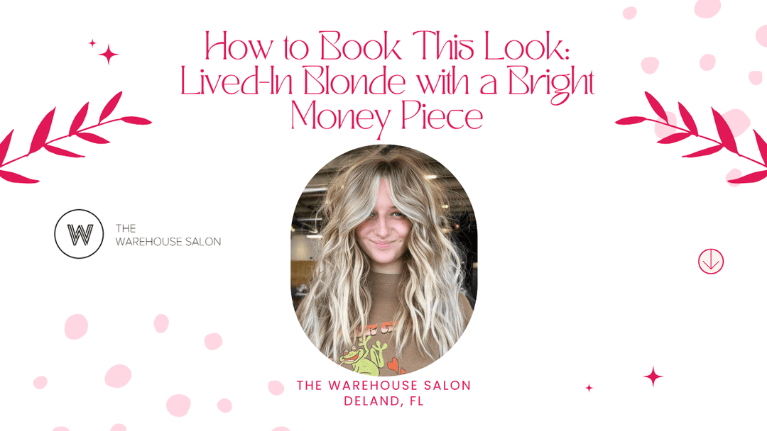 How to Book This Look: Lived-In Blonde with a Bright Money Piece at The Warehouse Salon, Fairfield NJ