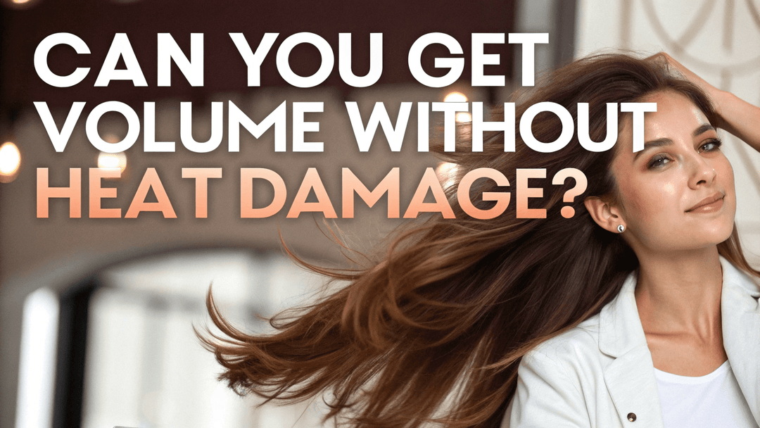 how to get volume without damaging hair
