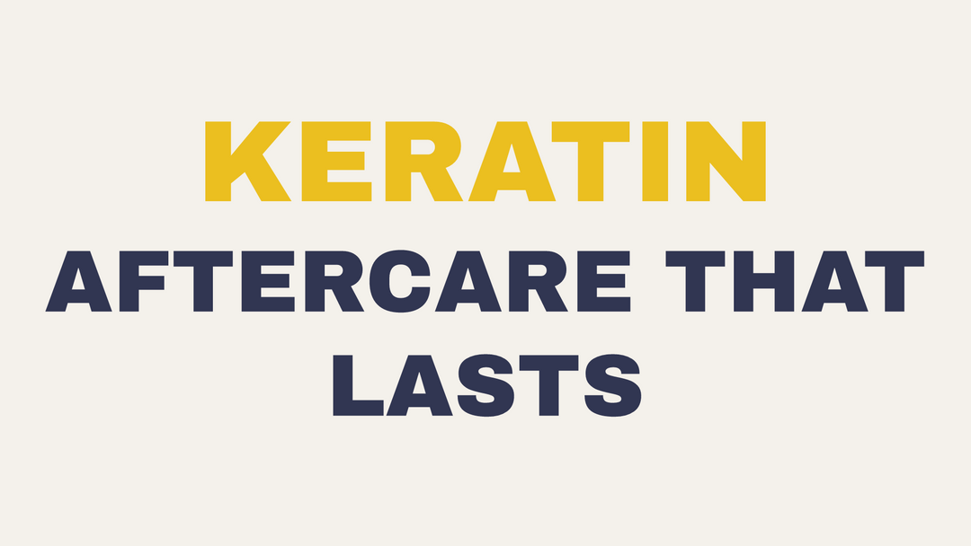 Keratin treatment hair care tips at The Warehouse Salon, DeLand FL.