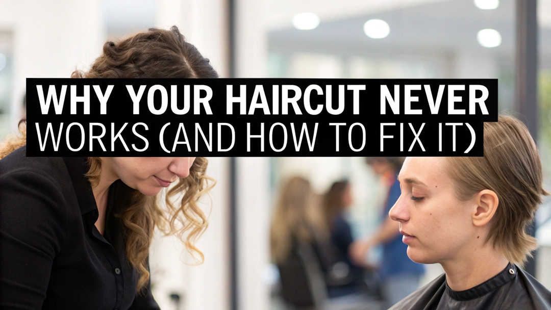 reasons your haircut doesn’t look right