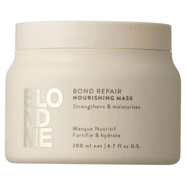 Schwarzkopf BlondMe Bond Repair Nourishing Mask 6.7 oz by Schwarzkopf - Professional Hair Care