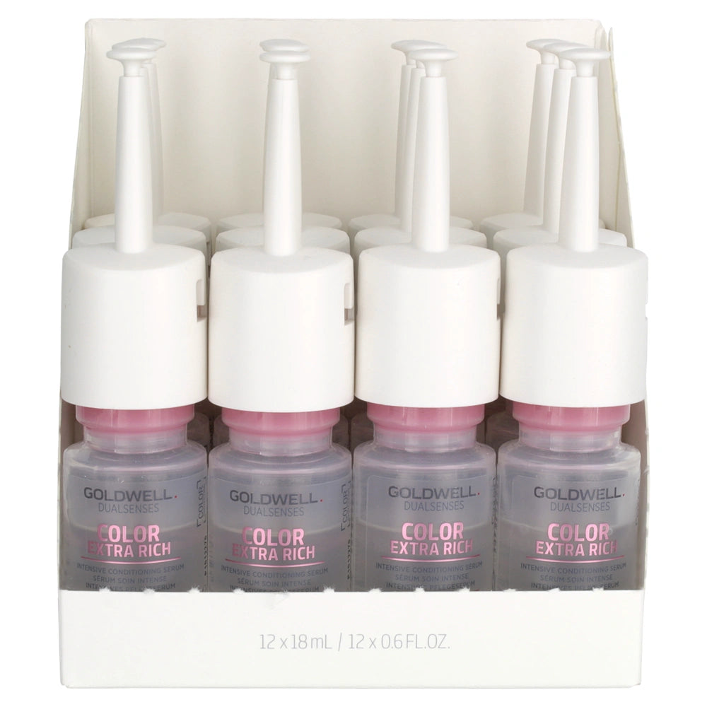 Goldwell Goldwell DualSenses Color Extra Rich Intensive Conditioning Serum - 12 ampules, 18mL each