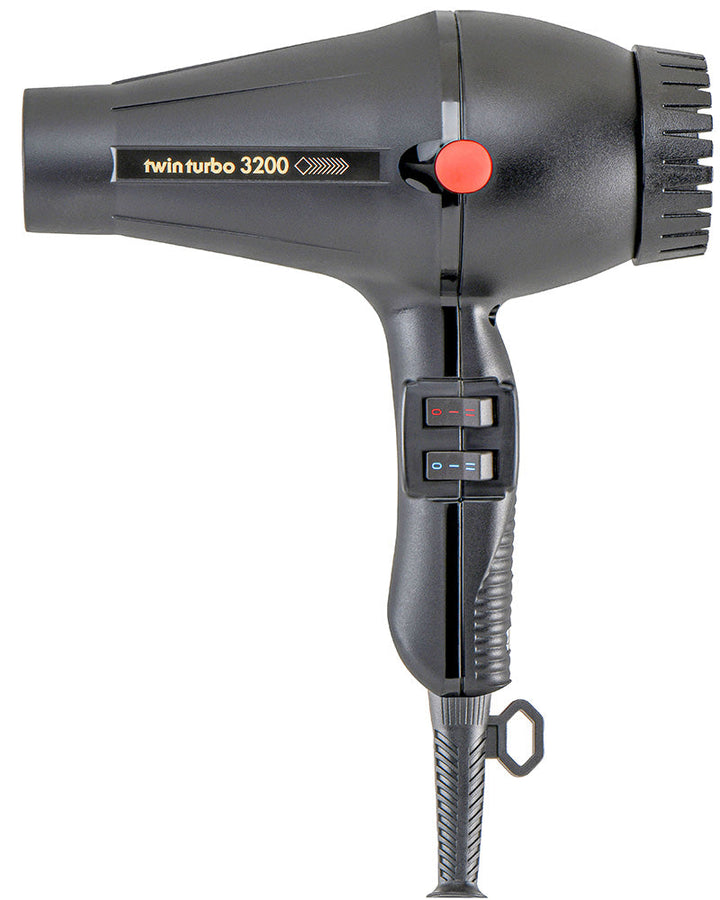 Turbo Power Twin Turbo 3200 Hair Dryer - Black