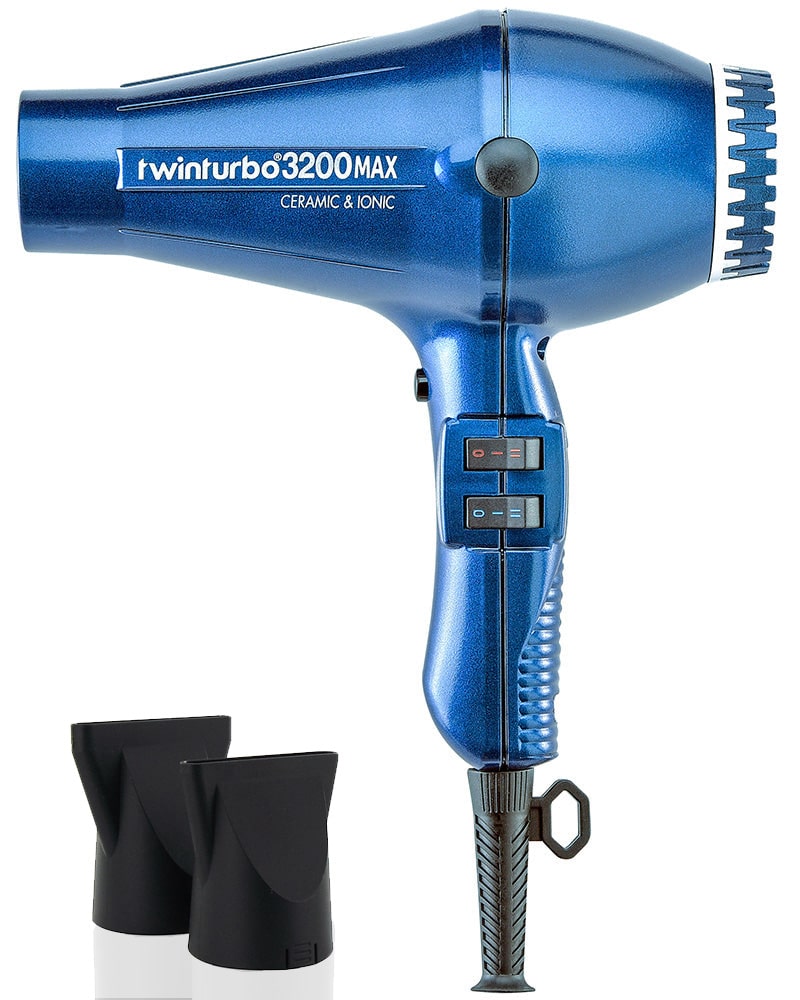 Turbo Power Twin Turbo 3200MAX Hair Dryer - Night Blue