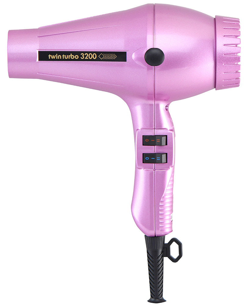 Turbo Power Twin Turbo 3200 Hair Dryer - Pink