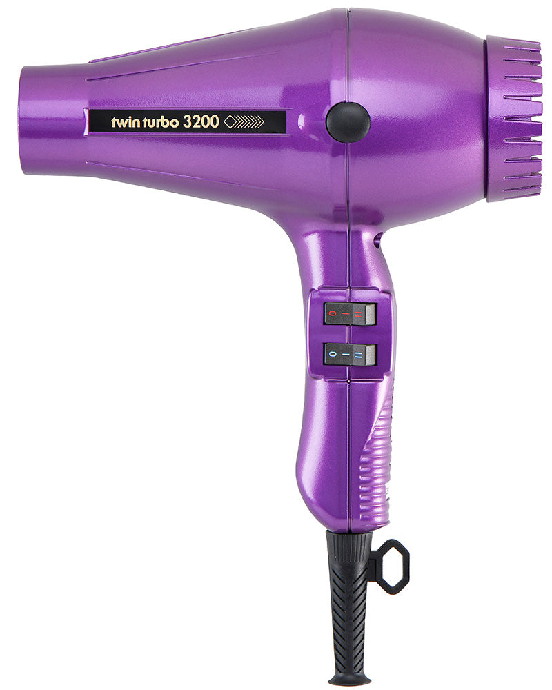 Turbo Power Twin Turbo 3200 Hair Dryer - Violet/Purple