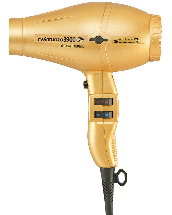 Turbo Power Twin Turbo 3900 Advanced Hair Dryer - Gold