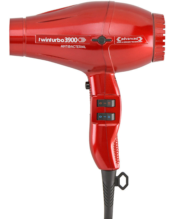 Turbo Power Twin Turbo 3900 Advanced Hair Dryer - Red