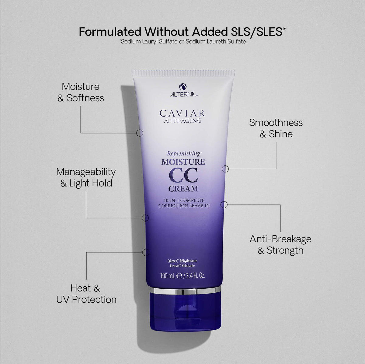 Alterna Alterna Caviar Anti Aging Replenishing Moisture CC Cream 3.4oz/100ml