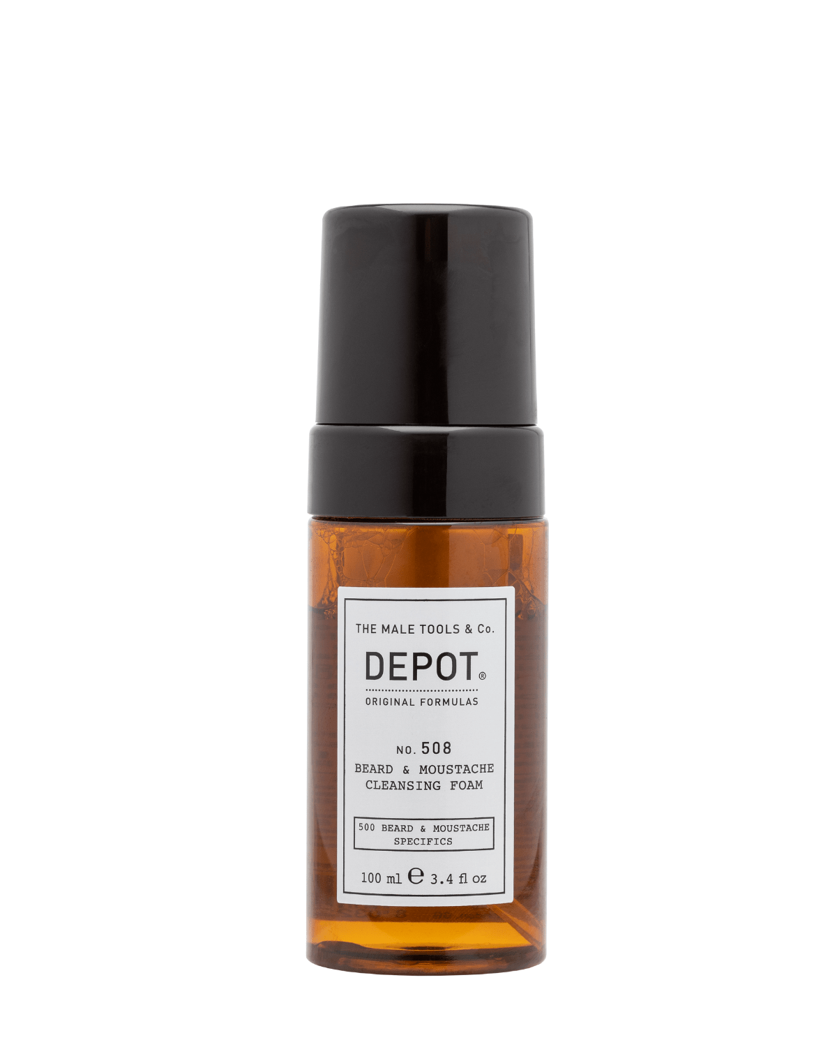 Depot Depot No. 508 Cleansing Beard & Moustache Foam 1 oz