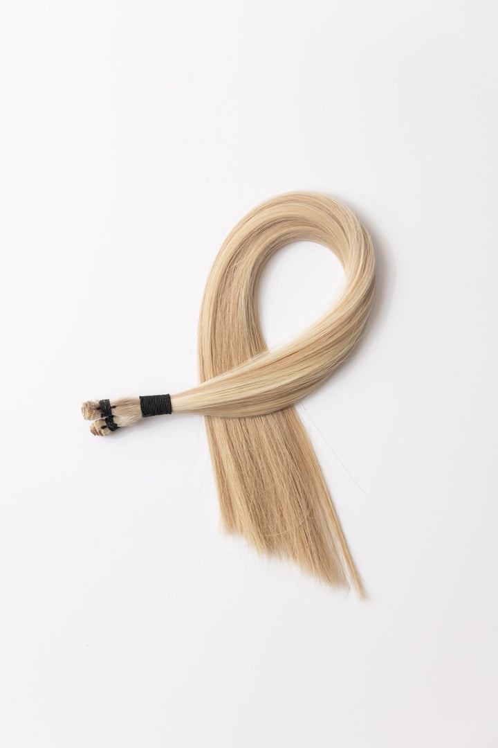 Beach Blonde: Hand-Tied Wefts-The Warehouse Salon