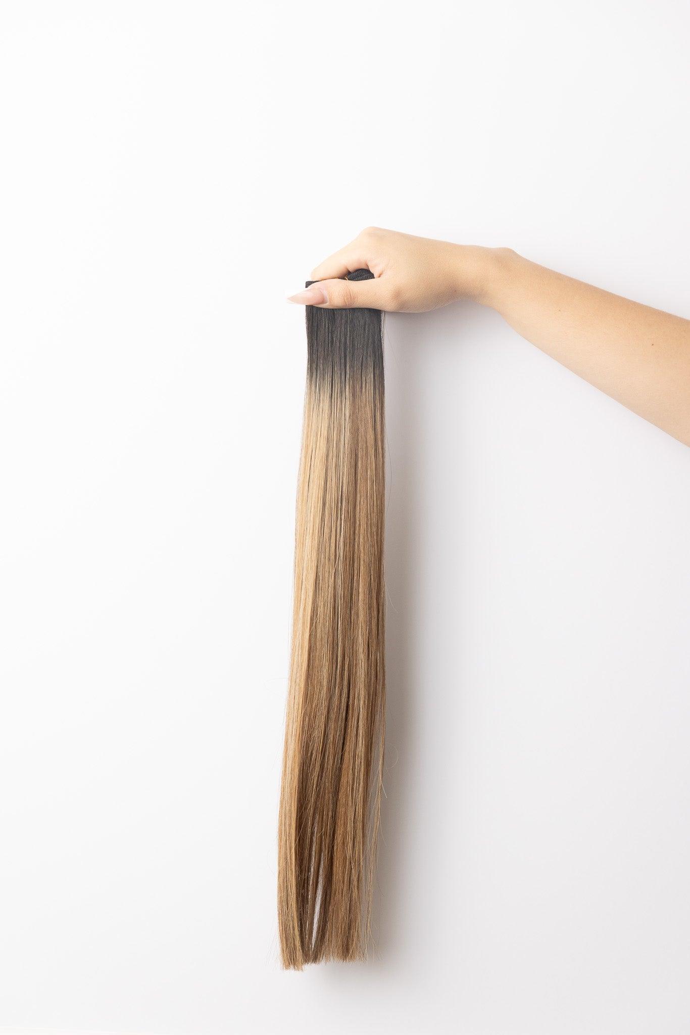 Warm as Honey: Machine Wefts by Christian Michael Hair Extensions