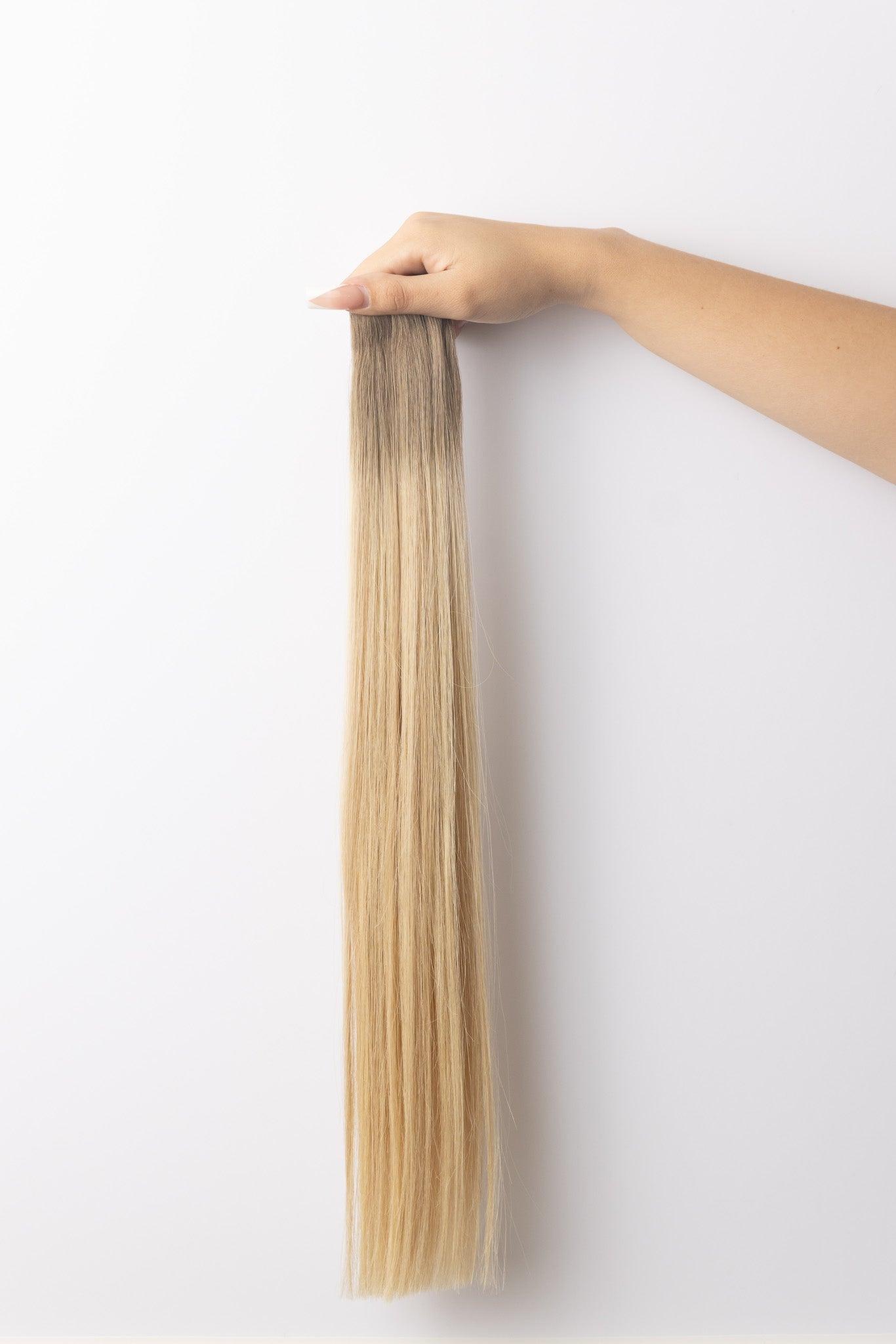 Toasted Coconut: Hand-Tied Wefts by Christian Michael Hair Extensions