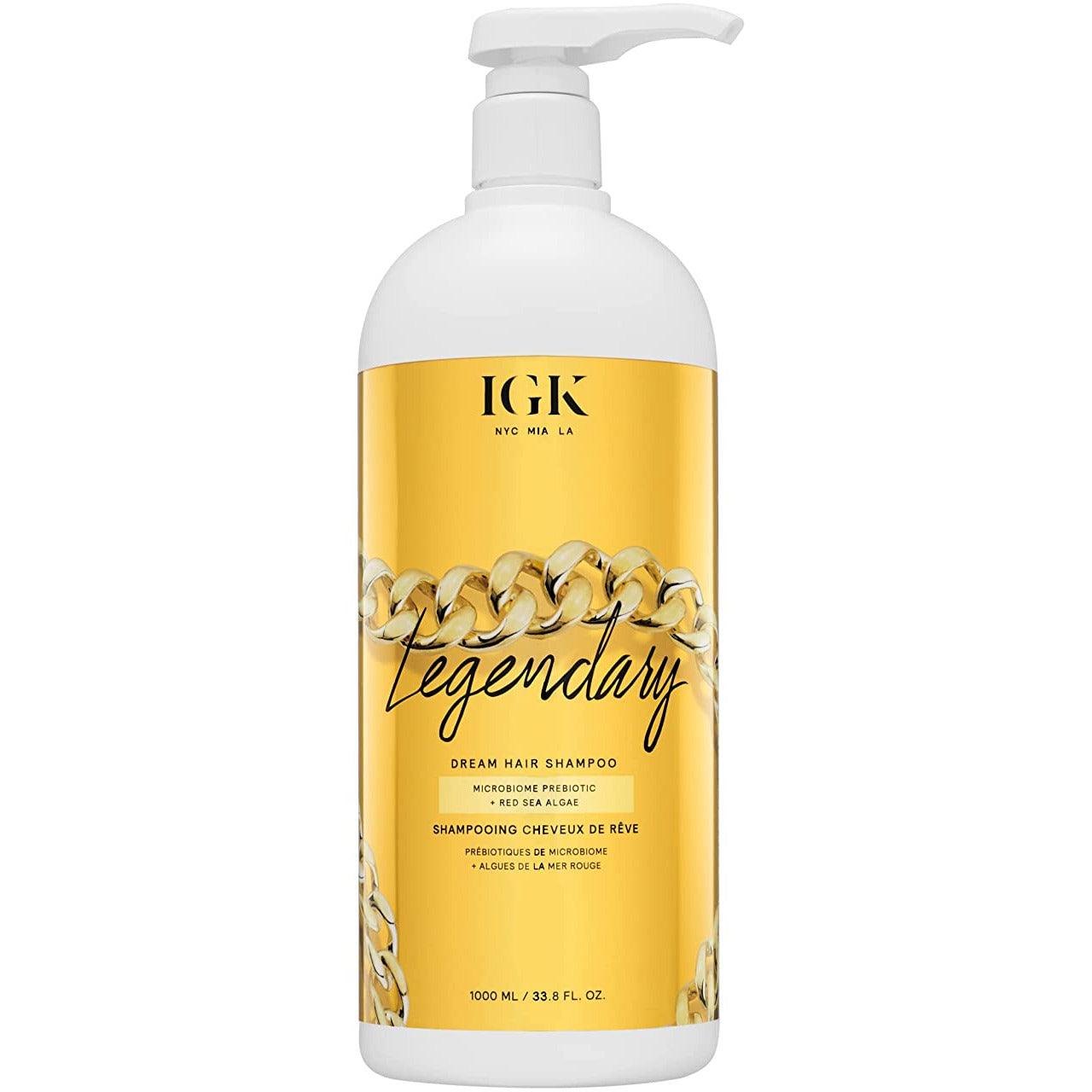 IGK LEGENDARY Dream Hair Shampoo 33.8oz by IGK Hair - Professional Hair Care
