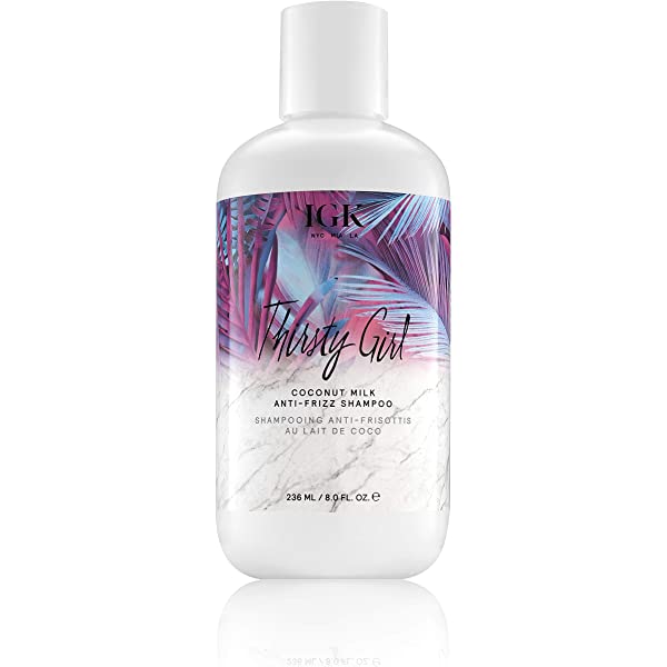 IGK THIRSTY GIRL Coconut Milk Anti-Frizz Shampoo-The Warehouse Salon