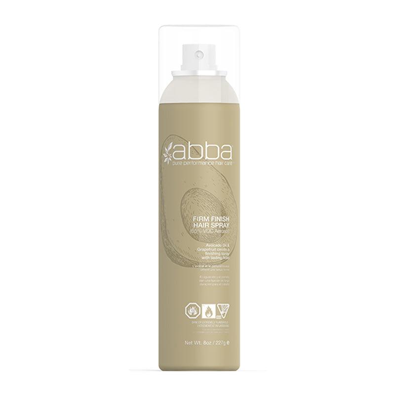 ABBA Pure Style Firm Finish Hair Spray (Aerosol) 8oz by Abba - Professional Hair Care