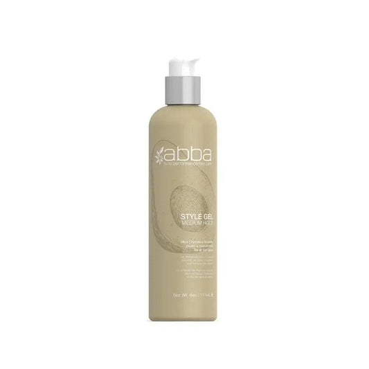 ABBA Pure style Style Gel Medium Hold 6oz by Abba - Professional Hair Care