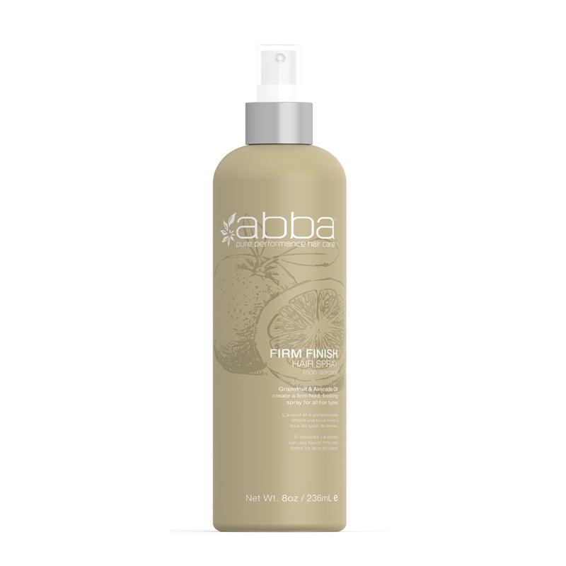 Abba Pure Style Firm Finish Hair Spray (Non-Aerosol) 8oz by Abba - Professional Hair Care