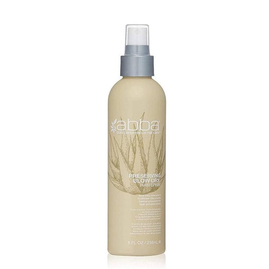 Abba Pure Style Preserving Blow Dry Hair Spray 8 oz by Abba - Professional Hair Care