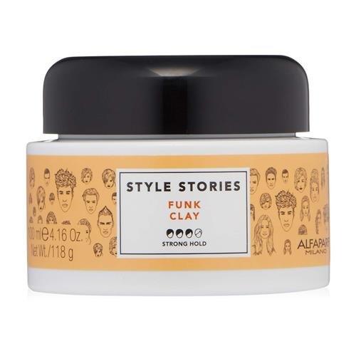 Alfaparf Milano Style Stories Funk Clay 4.16 oz by Alfaparf Milano - Professional Hair Care