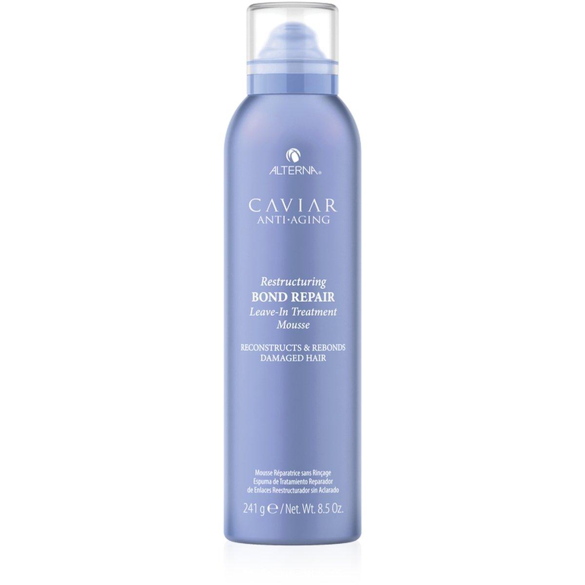 Alterna Caviar Anti-Aging Restructuring Bond Repair Leave-In Treatment Mousse 8.5 oz by Alterna - Professional Hair Care