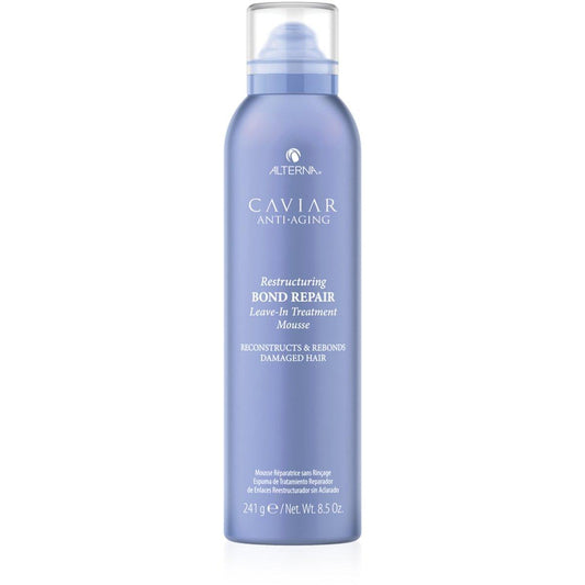Alterna Caviar Anti-Aging Restructuring Bond Repair Leave-In Treatment Mousse 8.5 oz by Alterna - Professional Hair Care