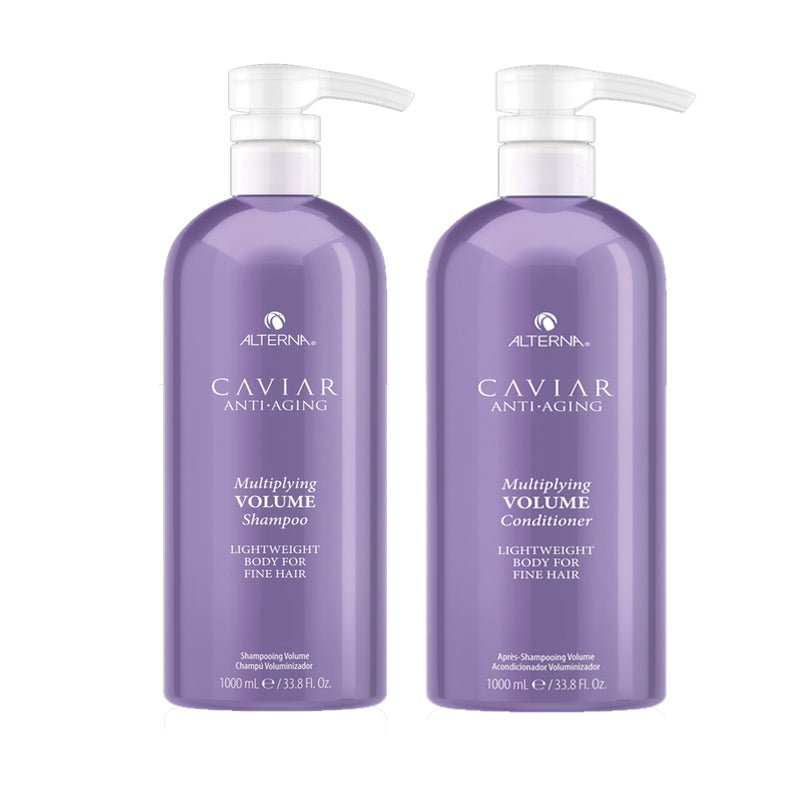 Alterna Caviar Multiplying Volume Shampoo & Conditioner 33.8oz Bundle Duo